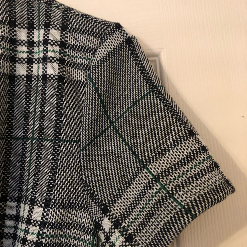 Zara plaid wrap dress - Picture 4 of 8